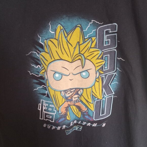 Dragon Ball Z Goku Super Saiyan 3 Pop Shirt - Picture 2 of 4